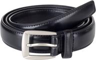 sportoli genuine leather men's belts with classical stitched accents logo