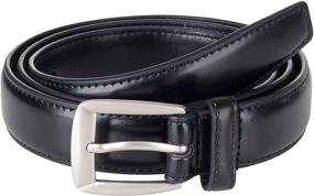 img 1 attached to Sportoli Genuine Leather Men's Belts with Classical Stitched Accents