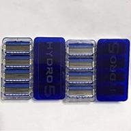 🪒 schick hydro 5 blade refills 16 cartridges - bulk packaging: great value unboxed option logo