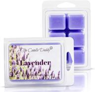 lavender scented wax melts - 1 pack - 2 oz - 6 cubes with maximum fragrance logo