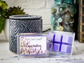 img 2 attached to Lavender Scented Wax Melts - 1 Pack - 2 oz - 6 Cubes with Maximum Fragrance