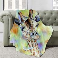 astede giraffe watercolor lightweight travelling logo