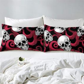 img 2 attached to Feelyou Comforter Microfiber Halloween Decorative