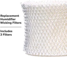 img 3 attached to 🔁 Pack of 3 ProTec Humidifier Wicking Replacement Filters – Compatible with Vicks Cool Mist Humidifiers and Other Models