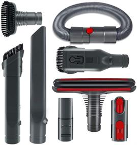 img 4 attached to 🧹 Enhance Your Dyson Cleaning Experience: E.LUO Attachments Tools Kit for V11 V10 V7 V8 Absolute Animal Cordless Vacuum Cleaner Accessories V6 DC58 DC59 - Replace and Upgrade with Confidence