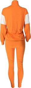 img 1 attached to 👚 HAIJUN Women's 2 Piece Outfits: Long Sleeve Top Pullover with Elastic Waistband Legging Sweatsuit Tracksuit