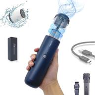 cordless ultra portable handheld charging cleaning logo