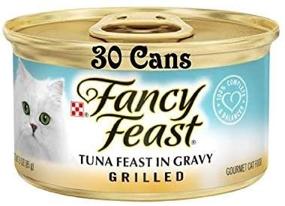 img 3 attached to 🐟 Purina Fancy Feast Tuna Feast in Gravy - 30 Cans, Grilled, 3oz each