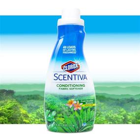 img 1 attached to 🌸 Clorox Scentiva Laundry Care Bundle: Dryer Sheets, Fabric Softener, Scent Booster Beads, & Fabric Refresher Spray in Fresh Brazilian Blossoms - 41 Fl Oz