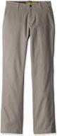 👖 lee boys' big sport x-treme comfort slim chino pant: maximum style and comfort for active kids logo