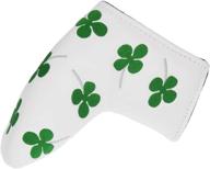 🍀 histar golf putter head cover: stylish four leaf clove blade shamrock headcovers for ultimate protection logo