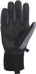 img 2 attached to Black Carhartt Men's Flexer Gloves – Quality Men's Accessories for Gloves & Mittens