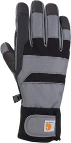 img 3 attached to Black Carhartt Men's Flexer Gloves – Quality Men's Accessories for Gloves & Mittens