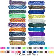 west coast paracord zesty 550lb survival paracord random combo crafting kit: 10 colors of 500lb cord and 10 buckles - type iii paracord - make 10 paracord bracelets - great gift for crafting and survival enthusiasts логотип