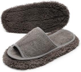 img 4 attached to Xunlong Microfiber Slippers Slipper Cleaning Cleaning Supplies in Household Cleaners