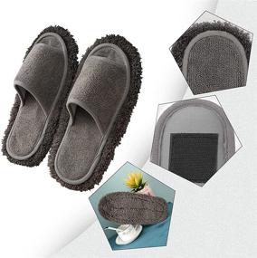 img 3 attached to Xunlong Microfiber Slippers Slipper Cleaning Cleaning Supplies in Household Cleaners