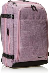 img 3 attached to 🎒 Versatile and Stylish AmazonBasics Carry Travel Backpack in Salmon Shade