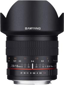 img 4 attached to 📷 Samyang SY10MAF-N: Black 10mm F2.8 ED AS NCS CS Lens for Nikon DSLRs with AE Chip - Ultra Wide Angle Lens with Auto Metering Capabilities