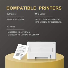 img 2 attached to 2-Pack of OA100 Compatible Black Toner Cartridges for Brother MFC-L2710DW, MFC-L2750DW, HL-L2395DW, HL-L2350DW, HL-L2370DW - Replacements for TN760 TN730 TN-760 TN-730