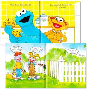 img 1 attached to 📚 Set of 8 Sesame Street Elmo Manners Books for Kids & Toddlers