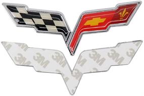 img 2 attached to Front Cross Emblem 2005 2013 Corvette