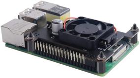 img 1 attached to 🔌 GeeekPi Raspberry Pi 4 PoE HAT with Cooling Fan - Supports IEEE 802.3af or 802.3at PoE Standard for Raspberry Pi 4 Model B / 3B+ 3B Plus