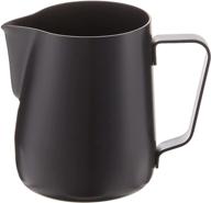 🥛 rhino stealth milk pitcher - black: optimal precision for milk frothing - 12oz/360ml logo