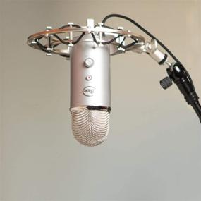 img 1 attached to 🎤 Blue Yeti USB Mic: High-Quality Recording and Streaming for PC and Mac with Blue VO!CE Effects, 4 Pickup Patterns, Headphone Output, Adjustable Stand, and More – Whiteout