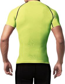 img 2 attached to 🏃 Advanced Performance: Defender Men's Cool Dry Compression Baselayer for Quick Dry Running