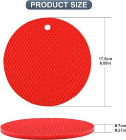 img 3 attached to 🍳 Smithcraft Silicone Pads: Perfect Trivets for Your Kitchen