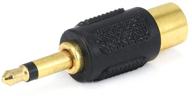 🎧 монопрайс 107146 3,5 мм адаптер с позолоченным разъемом логотип