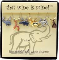 🍷 wine things wt1470p hand painted multi-colored wine accessories set logo