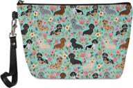 cozeyat dachshund cosmetic portable organizer logo