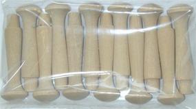 img 1 attached to 🔨 Quality Medium Shaker Pegs - Pack of 12, 2 5/8" Length for All Your Needs