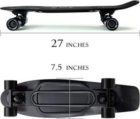 img 1 attached to 🛹 KMX Complete Skateboard: The Perfect Choice for Beginner Skaters