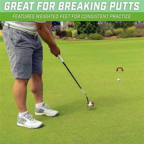 img 2 attached to Improve Your Putting with GoSports Align Putting Gates Practice Set: Premium Metal Gates for Pro-Level Training on The Green or at Home