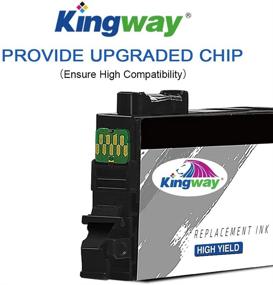 img 1 attached to 🖨️ KINGWAY Remanufactured 220XL Ink Cartridge Set for Epson WF-2760 WF-2750 WF-2630 WF-2650 WF-2660 XP-320 XP-420 XP-424 (4BK, 3C, 3M, 3Y) - Pack of 13