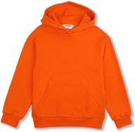 👕 comfortably stylish: jiahong fleece pullover hoodie sweatshirt for boys logo