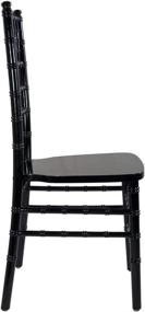 img 2 attached to Stylish Black Wood Chiavari Chair: Experience the Advantage