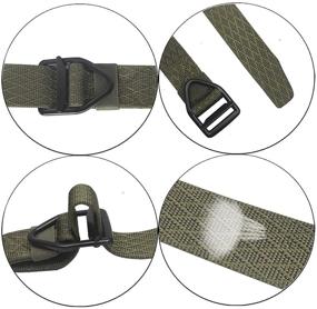img 3 attached to Lureme Military Tactical Security Bt000037 3 Men's Accessories and Belts