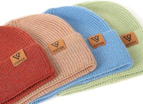 img 2 attached to 🧣 Warm and Stylish VIPPER Men Beanie Knit - Perfect Winter Hat for Guys and Women!