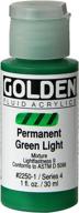 golden fluid acrylics permanent bottle logo