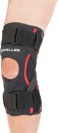 🩺 mueller omniforce adjustable knee stabilizer aks-500: black, large/extra large for optimal support logo