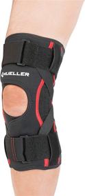 img 4 attached to 🩺 Mueller Omniforce Adjustable Knee Stabilizer Aks-500: Black, Large/Extra Large for Optimal Support