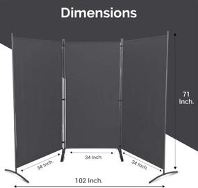 img 2 attached to STEELAID Divider Partition Classroom Privacy