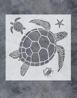 gss designs turtle stencil 12x12inch логотип