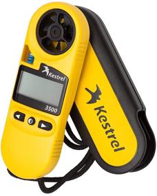 img 2 attached to 🌤️ Kestrel 3500 Pocket Weather Meter: Digital Psychrometer Altimeter Anemometer in Vibrant Yellow