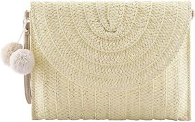 img 3 attached to 👜 CHIC DIARY Bohemian Handwoven Crossbody Ladies Handbags & Wallets