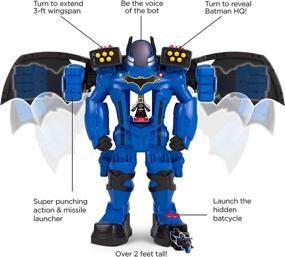 img 2 attached to 🦇 Fisher Price Imaginext Friends Batbot Playset: Enhance Your Child's Playtime with an Engaging Toy