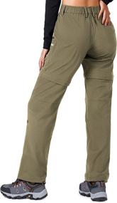 img 3 attached to 👖 Cycorld Women's Hiking Pants: Convertible, Quick-Dry, Lightweight, Stretchy with Zip-Off Legs and 5 Spacious Pockets for Outdoor Adventures